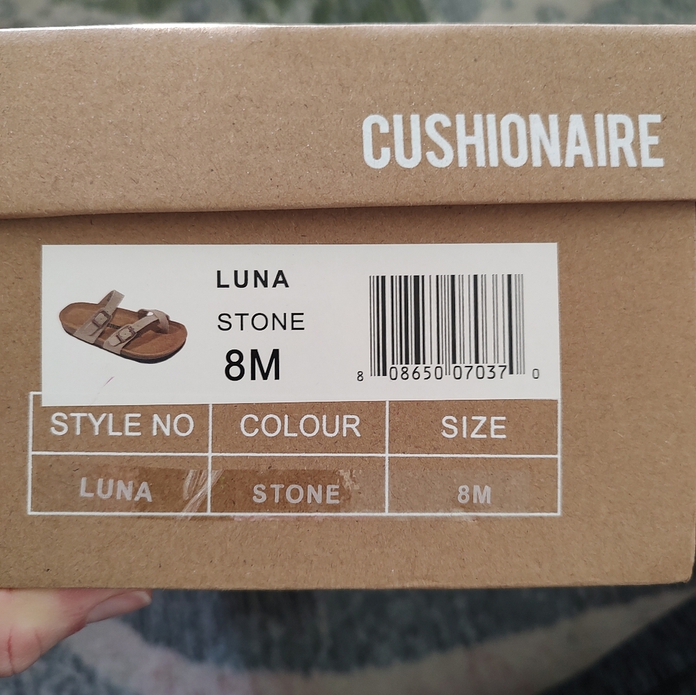 New in box sandals